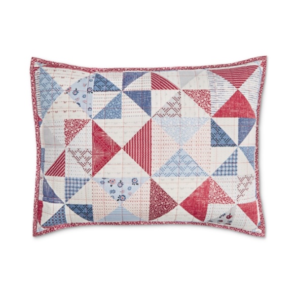 Charter Club Americana Heirloom Patchwork Sham, Standard - Picture 3 of 3